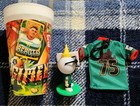 Jack In The Box Jersey Bobblehead Keychain Soccer World          Mexico Gimenez Cup