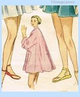 V4me2 Outlet - 1940s Simplicity Sewing Pattern 2874 Bathing Suit Swing Coat Comp