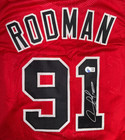 Dennis Rodman Signed Autographed Chicago Bulls Jersey W  Coa Beckett 2w819028
