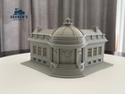 Ho Scale Library   City Hall - 1 87 Gauge - Preassembled   Built