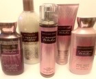 5pcs New Bath   Body Works A Thousand Wishes Wash Lotion Fragrance Mist Set Lot