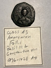 Image Of Christ  Byzantine Class A3 Anonymous Follis  1020-1028 Ad