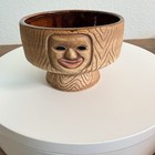 Vintage Orchids Of Hawaii Tiki Bar Lounge Mug Bowl Tiki Faces