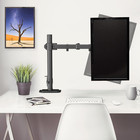 Single Led Lcd Monitor Desk Mount Heavy Duty Fully Adjustable Monitor Stand For