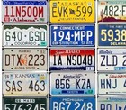 Complete Set 50 United States License Plates - All 50 Usa States Good Condition