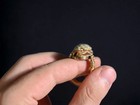 Authentic Ancient Egyptian Antiquities Egyptian Copper Scarab Ring Egyptian Bc