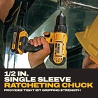 Dewalt Dcd778p2t 18v Xr Drill Set 2x 5ah Li-ion  13mm Keyless  Case