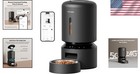 Automatic 5l Cat   Dog Feeder - App Control  Fresh Food Preservation  Black