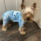 Adidog Pet Dog Warm Hoodie 4 legs Classic Jumpsuit Puppy Coat Sweatshirt Clothes
