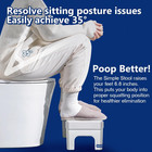 Non-slip Potty Stool For Pooping 6 8 Inch Toilet Stool For Bathroom  Toilet Step