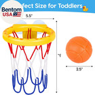 Bath Toys  Bathtub Basketball Hoop For Kids Toddlers  Bath Shower Toys For Kids 