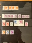 Hong Kong Commonwealth Stamps Qeii Mint Mnh Definitives 27 Pages  bcwd4