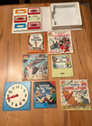 Vintage 1979 Disney Take-a-tape Along Album Binder W  Storyteller Cassettes