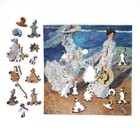 Wooden Jigsaw Puzzle For Adults By Foxsmartbox -190 Pcs-strolling Along Seashore
