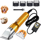 Powerful 380w Electric Pet Animal Clippers For Dogs   Goat With 4 Limit Combs