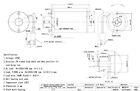 19913 -  Spreader Motor W  Seal   Connector  hti-2-204015a 