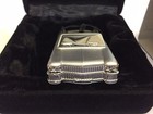 Linden Vintage Linden Clock Cadillac Car Silver Japan Movement New Solid Brass