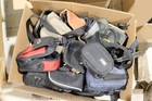 Bulk Lot Of Camera Cases Bags Vintage Modern 3 Boxes Lowepro Sony