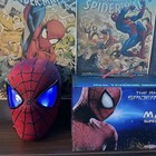 The Amazing Spider-man Mask Spider-man Cosplay Halloween  Moving Eyes 