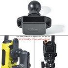 Handheld Ham Radio mic With Belt Clip Single Side Radio Mount  Cb Radio With    