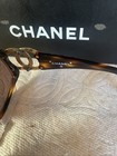 Chanel Women Sunglasses Tortoise Gold Cc Logo Authentic Italy Rare Vintage
