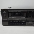 Technics Rs-tr155 Auto Reverse Dual Cassette Deck Player Recorder Tested Working