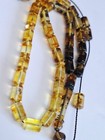      natural Baltic Amber Islamic Prayer 33 Beads Misbaha Tasbih Rosary 18g    