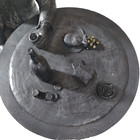 Western Gambler Poker Sculpture Michael Ricker Pewter Limited Edition  d Signed