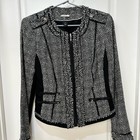 White House Black Market  Tweed Jacket Blazer   Size 6