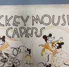 Rare 1933 Mickey Mouse Capers The Bach Music Co  antique Sheet Music Walt Disney