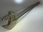 Huge New Old Stock Usa Made  24  Proto Satin Chrome  Hd Adjustable Wrench  724
