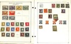 Bosnia Herzegovina Stamp Collection On 11 Scott International Pg  1879-1918  bb 