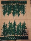 Vintage Kay Dee Designs Cotton Linen Christmas Tree Farm Kitchen Dish Towel 