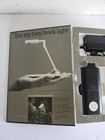 Zelco The Itty Bitty Book Light Vintage 1982 White Clip-on Portable Battery
