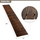 Roll-out Garden Pathway Straight - 8 Ft Outdoor Walkway With Non-slip Surface   