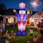 14 Ft Giant Uncle Sam Inflatable 4th Of July Yard Outdoor Decorations Clearance