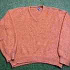 Vintage 1960s Mohair Sweater By Brent Montgomery Ward Size M Kurt Cobain Furry