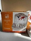 Brookstone Dual Wattage Converter Kit Travel Companion 6-piece With Case Vgc