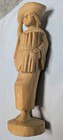 Vintage Hand Carved Wooden Folk Art Sculpture Woman South American