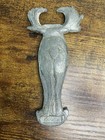 Vintage Solid Metal Moose Shaped Bottle Opener - Canada 4 5 