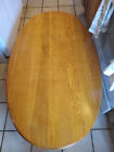 Oval Oak Coffee Table  ct391 