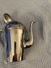 Cromwell Silver Mfg Chromium Coffee Tea pot Beverage Pitcher Mid Century Vintage