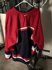 Nike Team Usa 2002 Salt Lake City Winter Olympics Men s Hockey Jersey  Size Xl