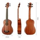 Batking Ukulele Bass Fretted Electric Uku ukelele Bass With Gig Bag