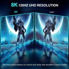 Ultra High Speed 48gbps Hdmi 2 1 Cable Lead 3ft 6ft 10ft 15ft For Pc Ps5 Xbox Us