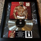 50 Cent   Get Rich Or Die Tryin    Platinum Music Award Vinyl Lp Record Cd
