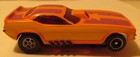 Afx Plymouth Cuda Funny Car  Orange With Violet And Yellow Stripes  1758