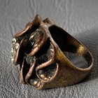 Ancient Roman Bronze Ring Extremely Rare Amazing Antique Very Stunning Authentic