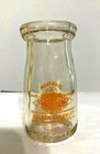 Vintage 1 4 Pint - Gill  Milk Bottle - Zenda Farms  Clayton  N y  