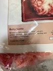 Nip Herrschners Latch Hook Kit Ruby Santa